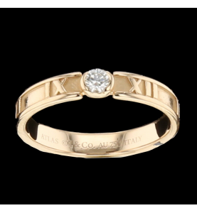 Atlas Tiffany & Co Ring und Diamant