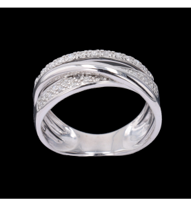 RING WHITE GOLD AND DIAMONDS