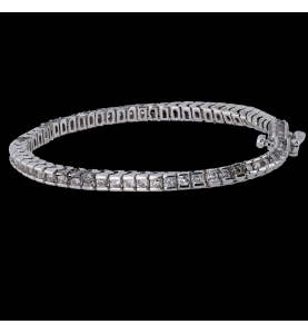 Bracelet tennis diamants 14 carats