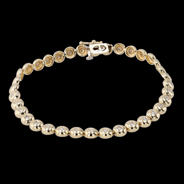 River bracelet 36 x 0.02 carats