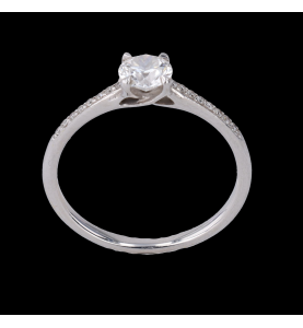 SOLITAIRE RING 0.51 CARATS