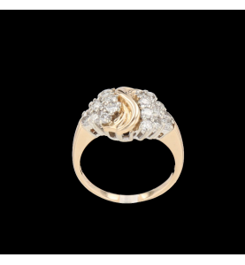 Yellow gold ring 585 / 14 carats