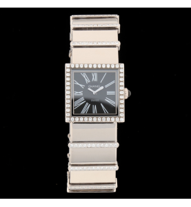 Chanel Demoiselle Uhr aus Weißgold mit Diamanten
