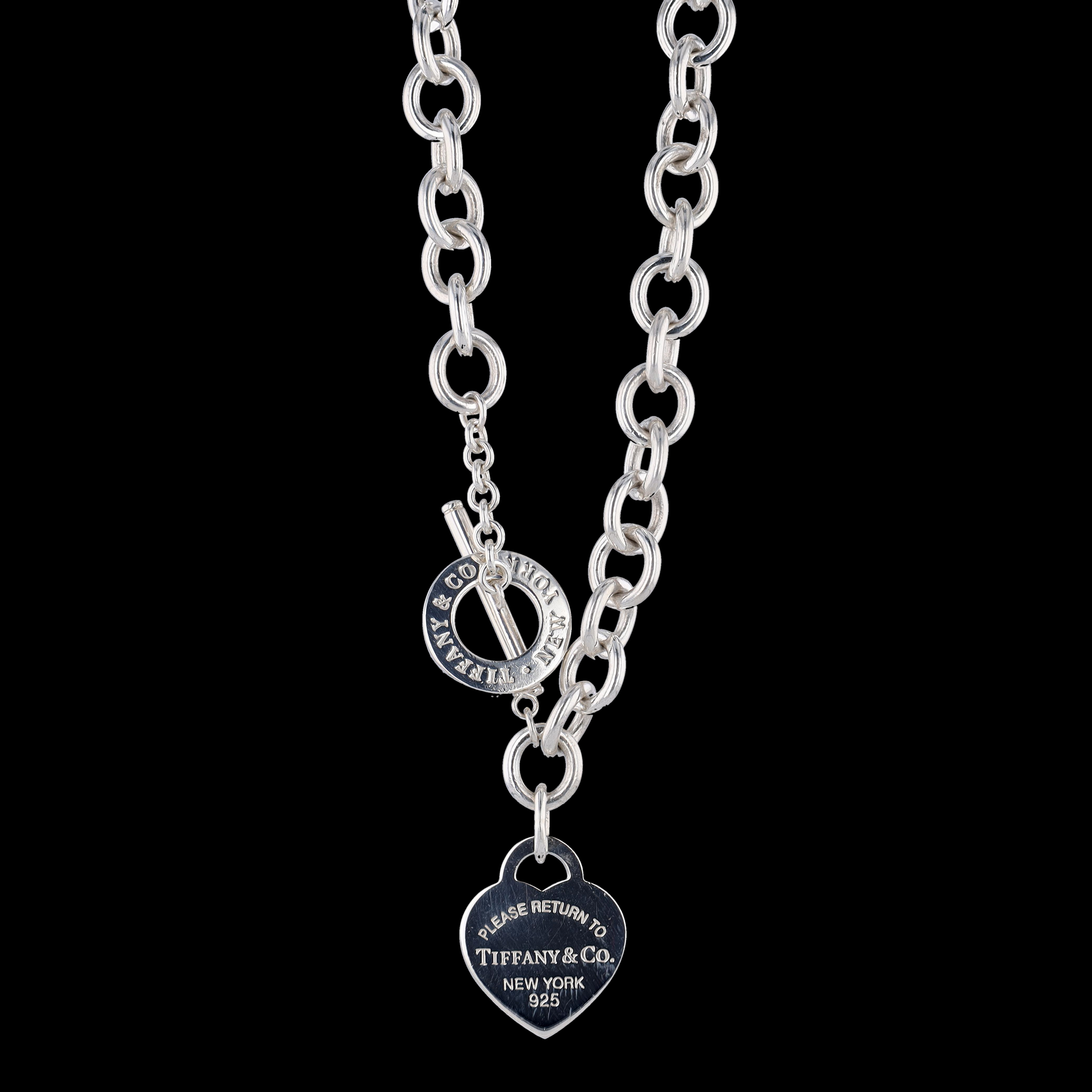 Elsa Peretti® Alphabet Letter H Pendant in Silver, Small | Tiffany & Co.
