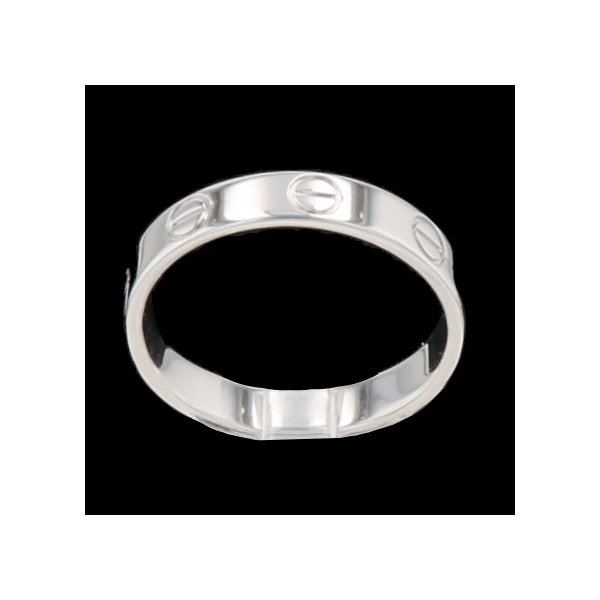 Cartier love white gold ring