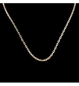 CHAIN FORÇAT FILED YELLOW GOLD