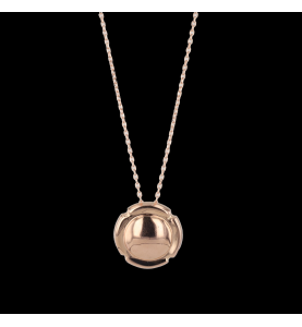 CHAMPAGNE EVERY DAY" CAPSULE NECKLACE
