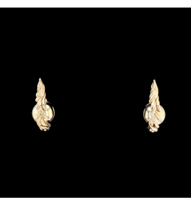 Gilbert Albert yellow gold earrings