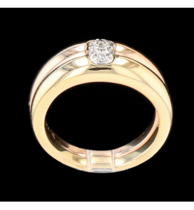Ring 2 Gold Diamanten