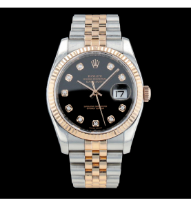 Rolex Oyster Perpetual DateJust Gold Stahl 36 mm