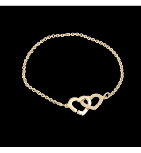 Dinh Van Double heart bracelet R9