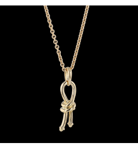 Gordian yellow gold necklace
