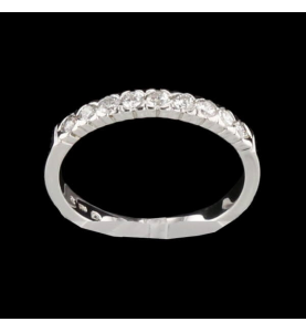 Gold-Ring Grau Diamanten 0.54 Karat