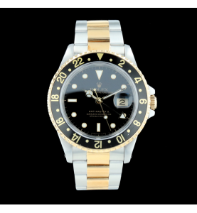Rolex GMT Master II Steel and Gold