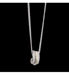 NECKLACE / PENDANT IN WHITE GOLD
