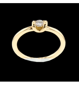 Solitaire ring 0.23 carats