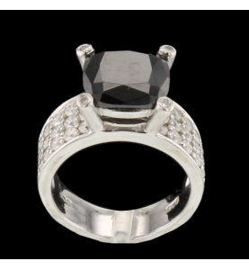 Ring Silver 925 synthetic stones T50