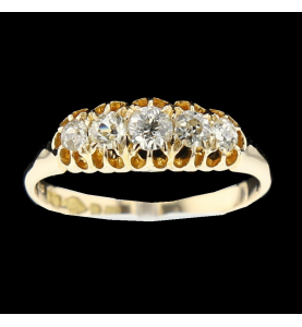 Ring in yellow gold 750 / 18 carats