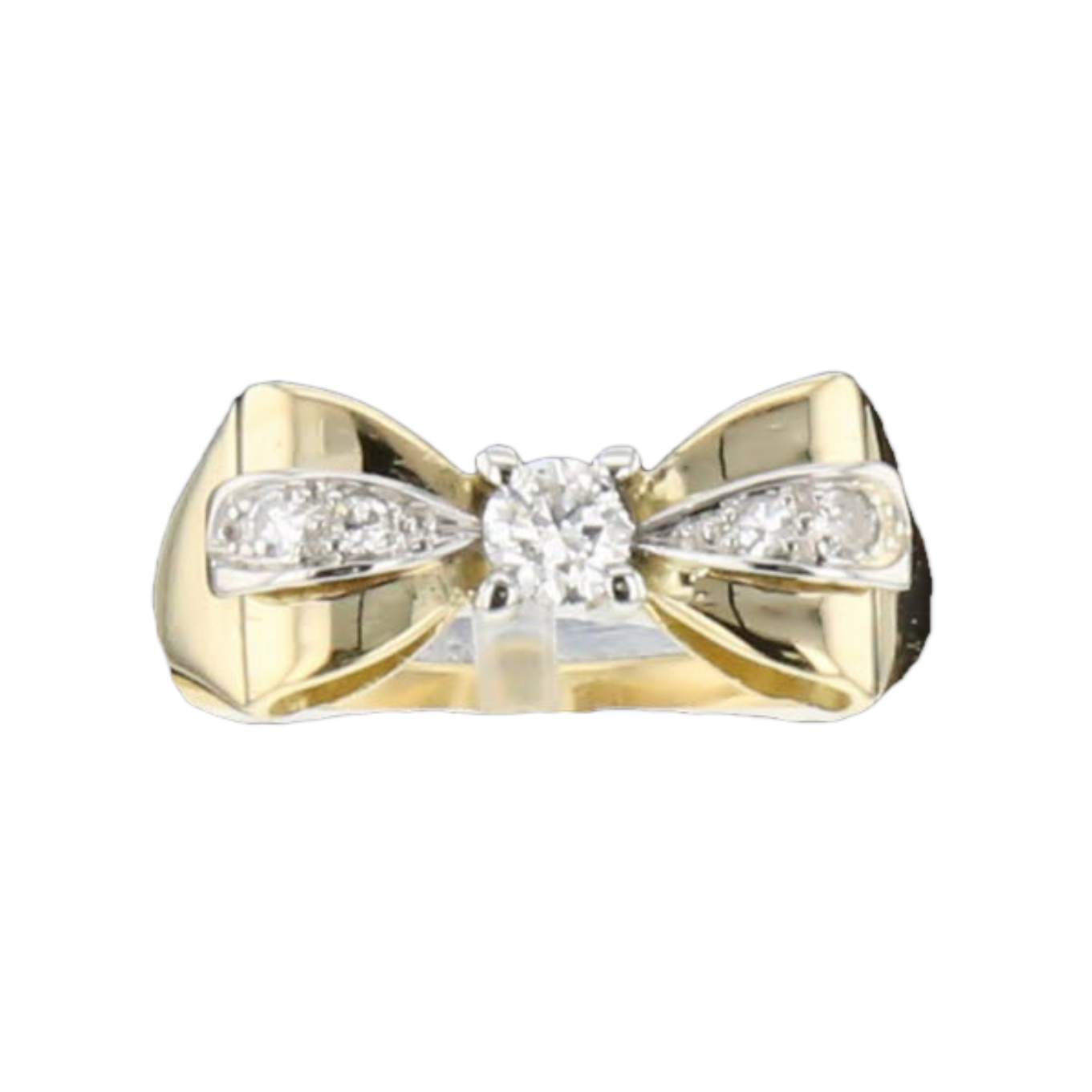 The Swiss Collector - Shop | RING 2 GOLD AND DIAMONDS 2 GOLD DIAMONDS
