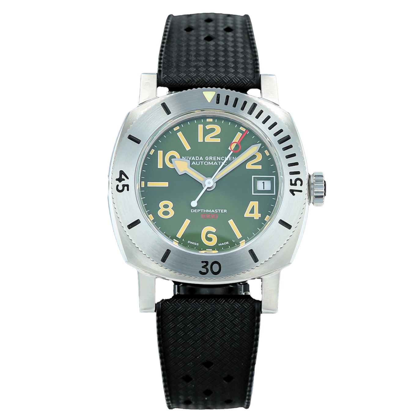 NIVADA_GRENCHEN_DEPTHMASTER_GREEN_DIAL image