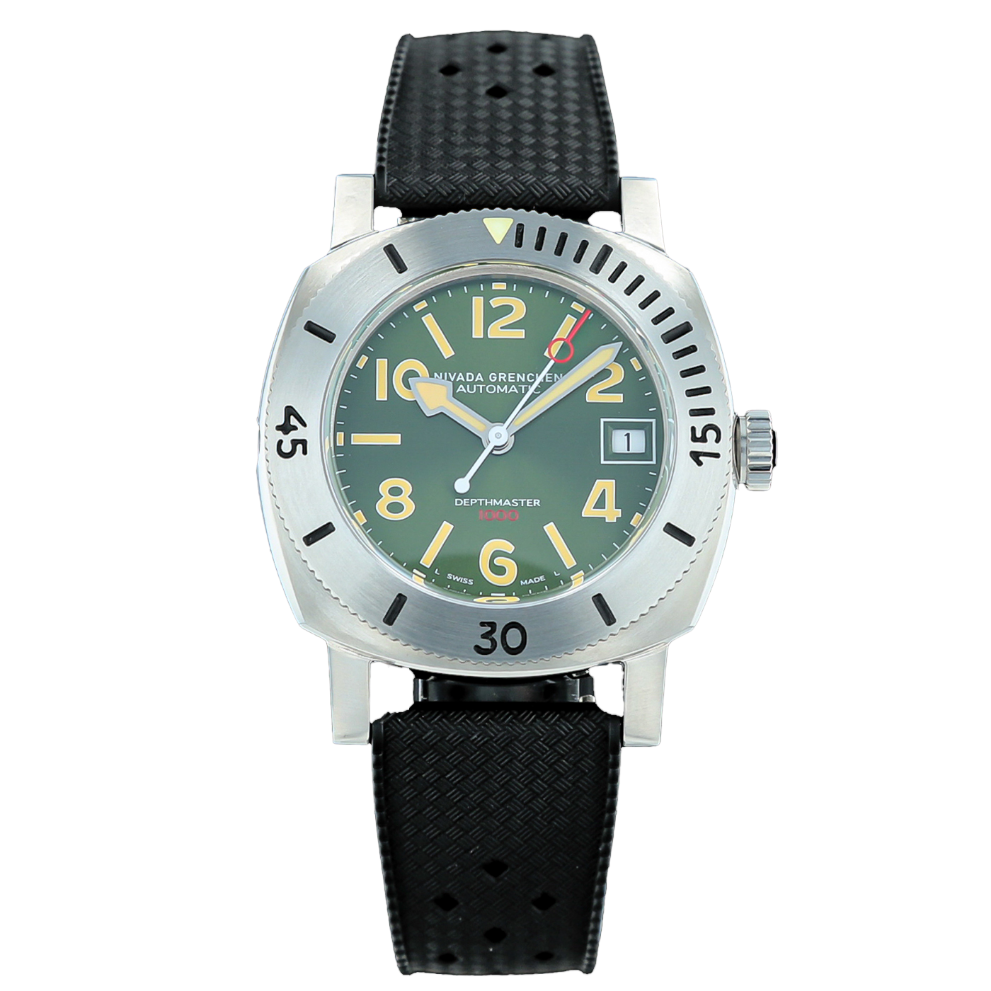 NIVADA_GRENCHEN_DEPTHMASTER_GREEN_DIAL image