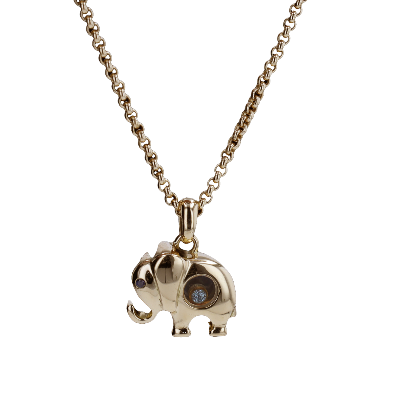 The Swiss Collector - Shop | Collier Chopard Happy Diamonds Elephant ...
