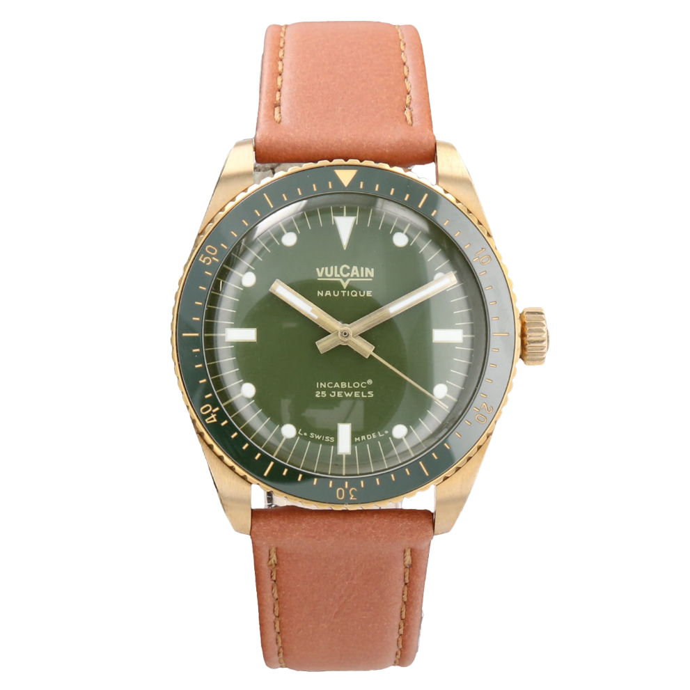 VULCAIN_SKINDIVER_BRONZE_&_GREEN_TSC_EDITION image
