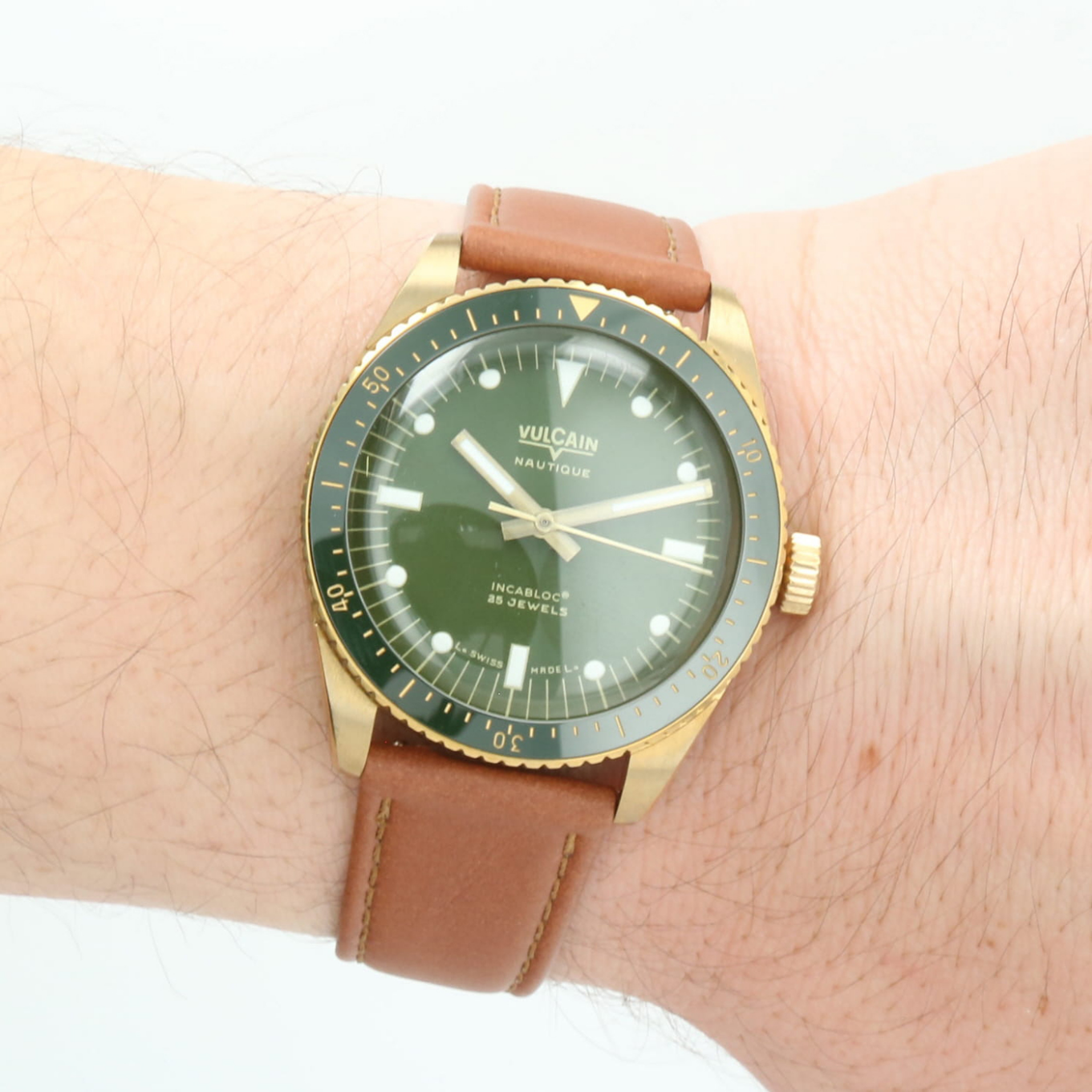 VULCAIN_SKINDIVER_BRONZE_&_GREEN_TSC_EDITION image