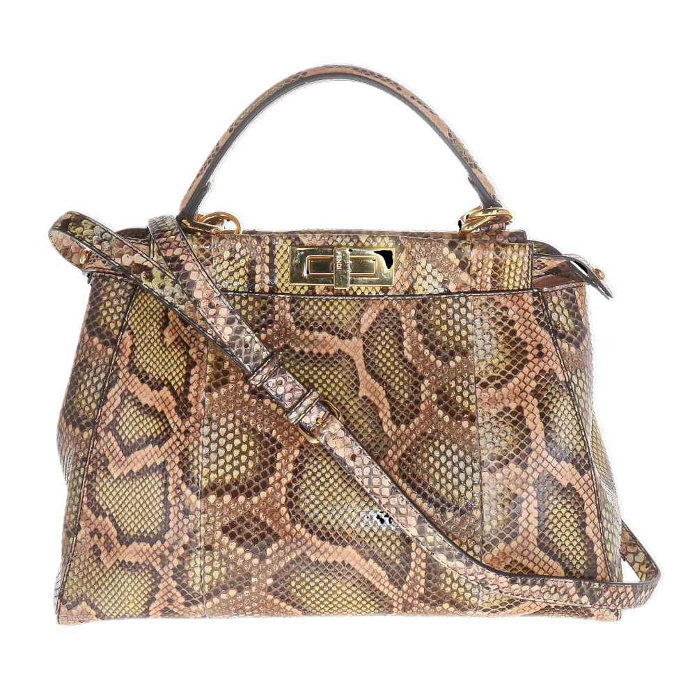 SAC_FENDI_PEEKABOO_PYTHON_BEIGE image