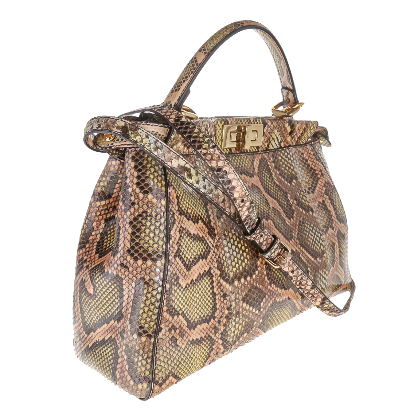 SAC_FENDI_PEEKABOO_PYTHON_BEIGE image