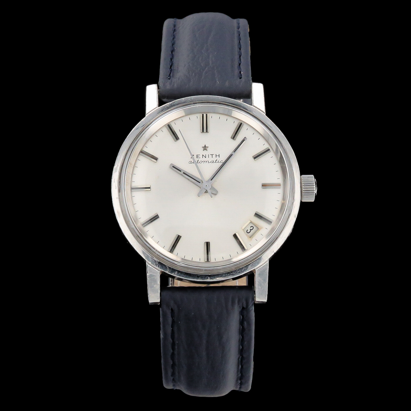 Montre Bracelet Zenith Vintage Pour Homme - Occasion - Marque Horlogère Suisse De Prestige