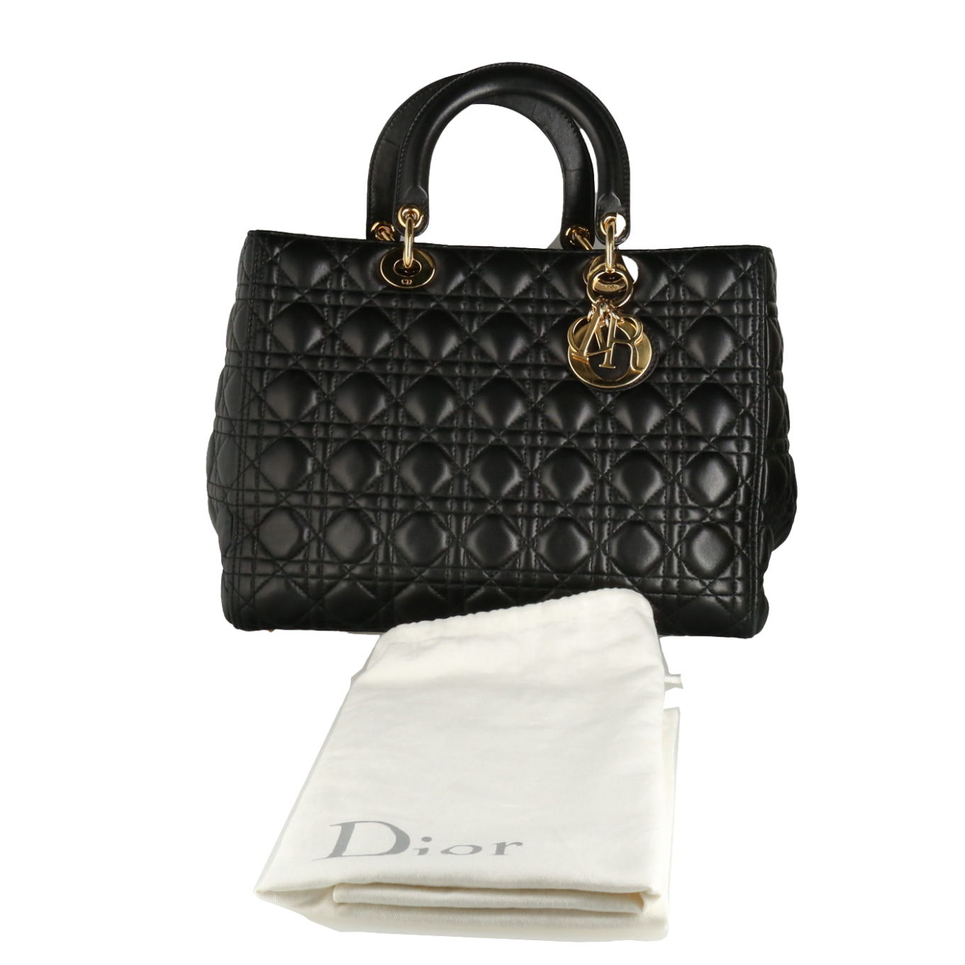 SAC_DIOR_MATELASSE_NOIR image
