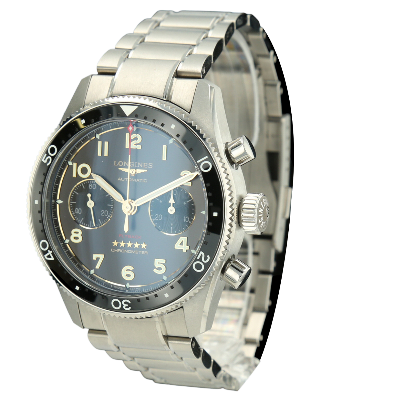 LONGINES_SPIRIT_FLYBACK_TITANIUM image