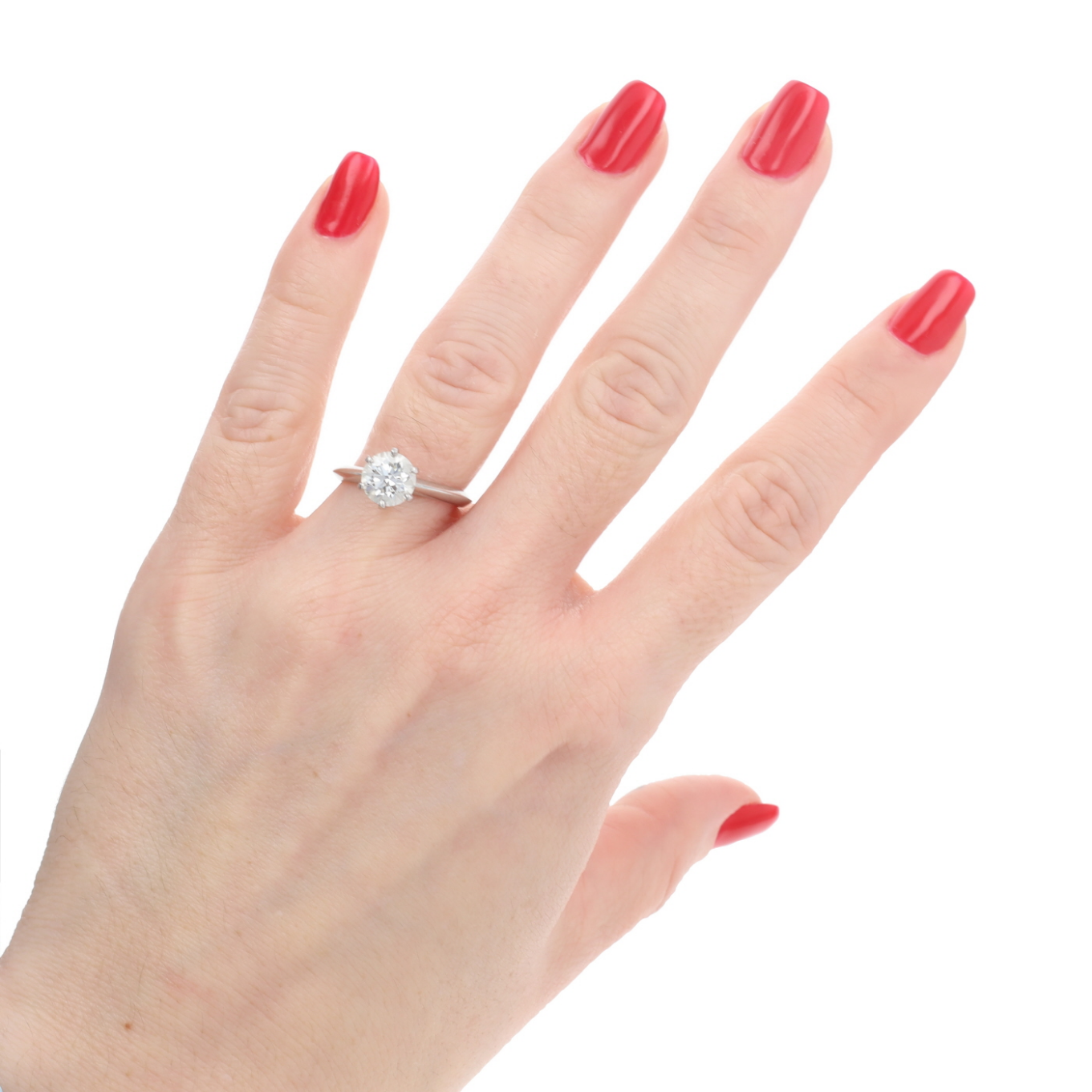 BAGUE_SOLITAIRE_TIFFANY_&_CO_EN_PLATINE_ET_DIAMANT image