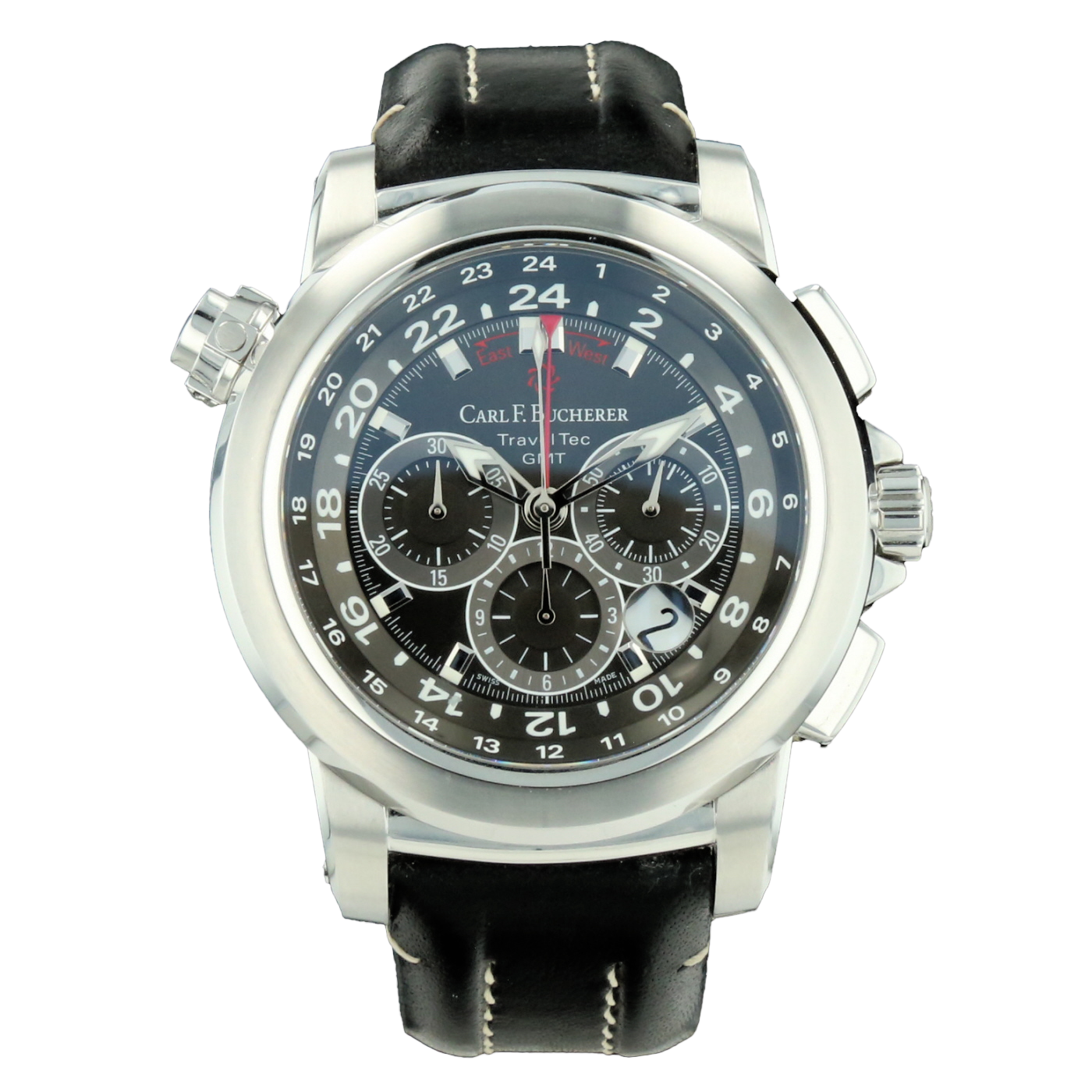 CAR F BUCHERER PATRAVI TRAVELTEC GMT