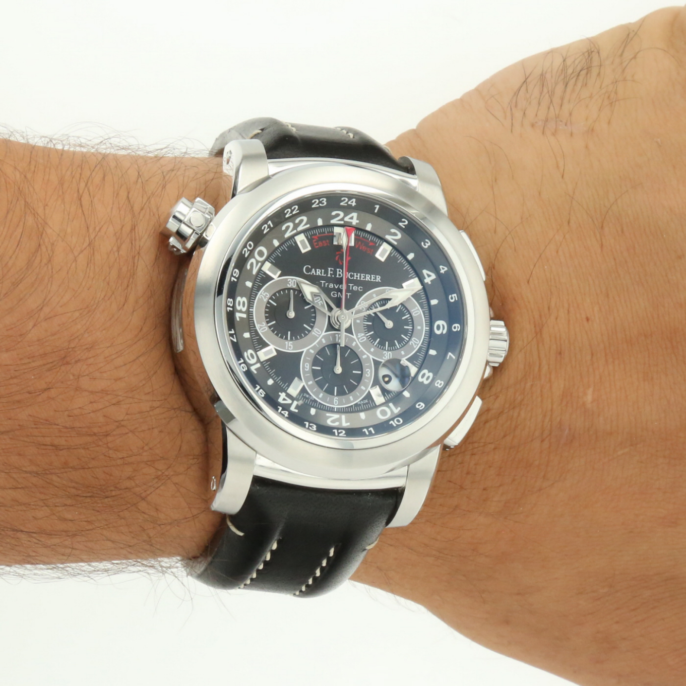 CARL._F_BUCHERER_PATRAVI_TRAVELTEC_GMT image