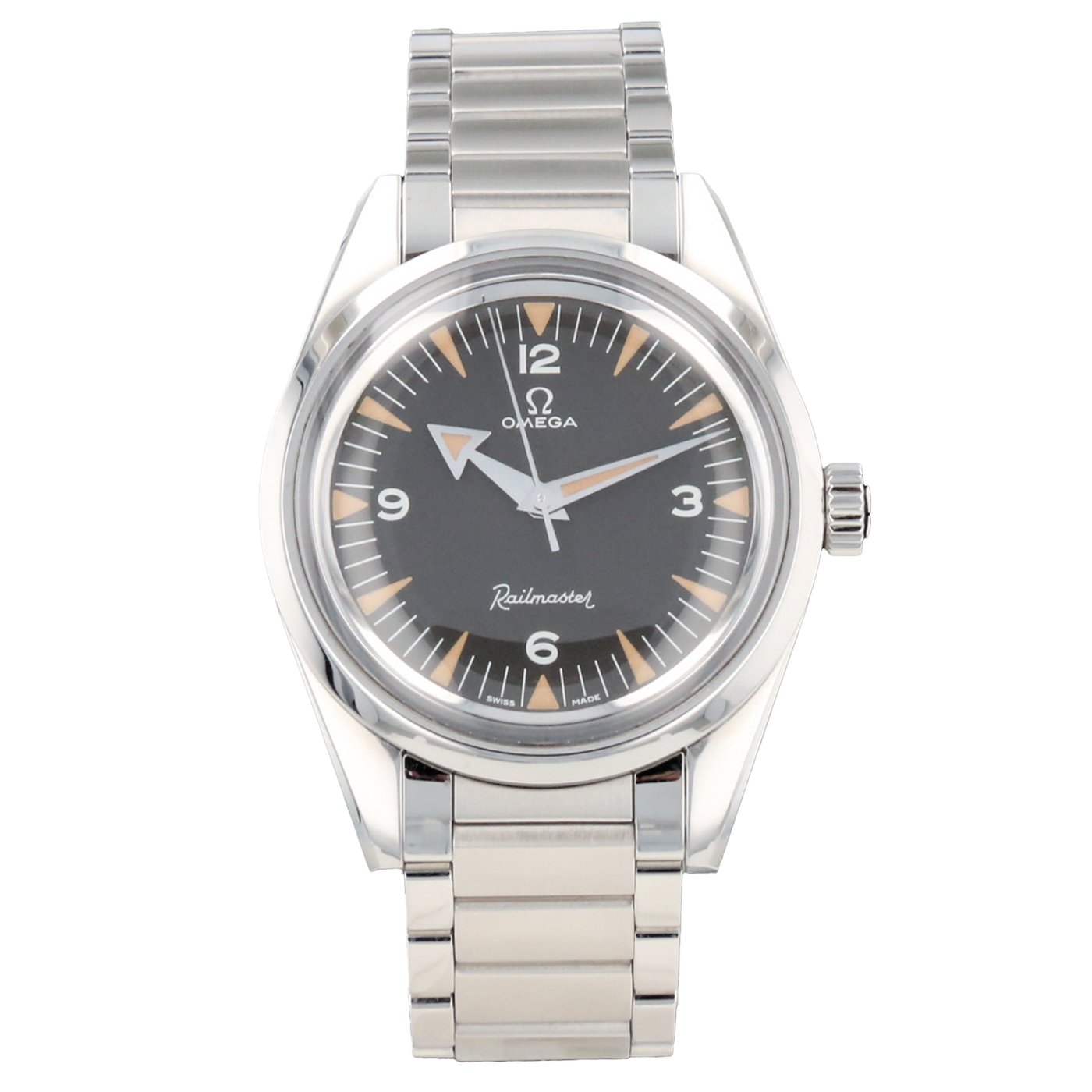 OMEGA RAILMASTER TRILOGY 38 MM