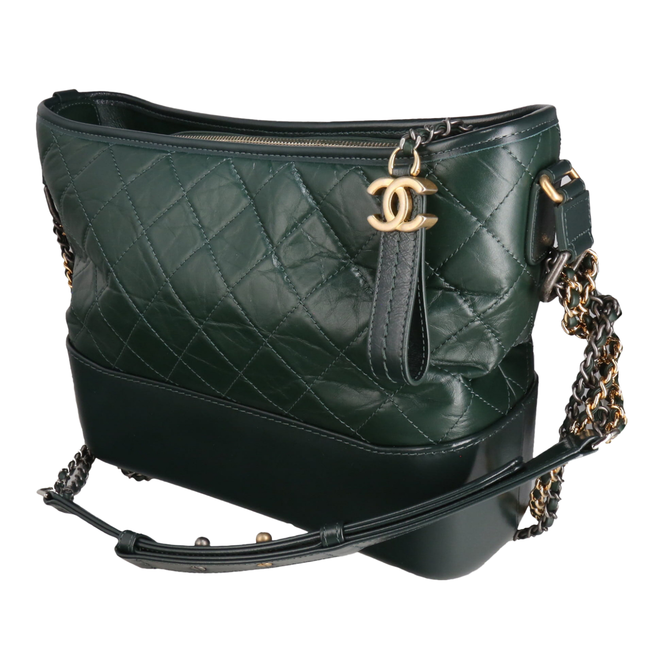 CHANEL_SAC_GABRIELLE_CUIR_VERT image