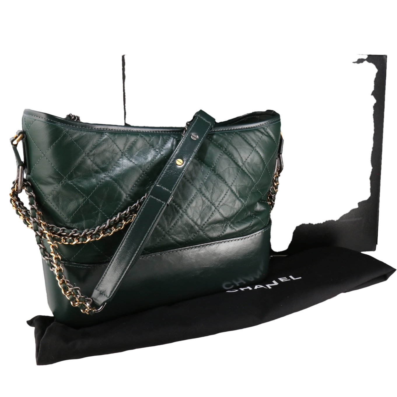 CHANEL_SAC_GABRIELLE_CUIR_VERT image