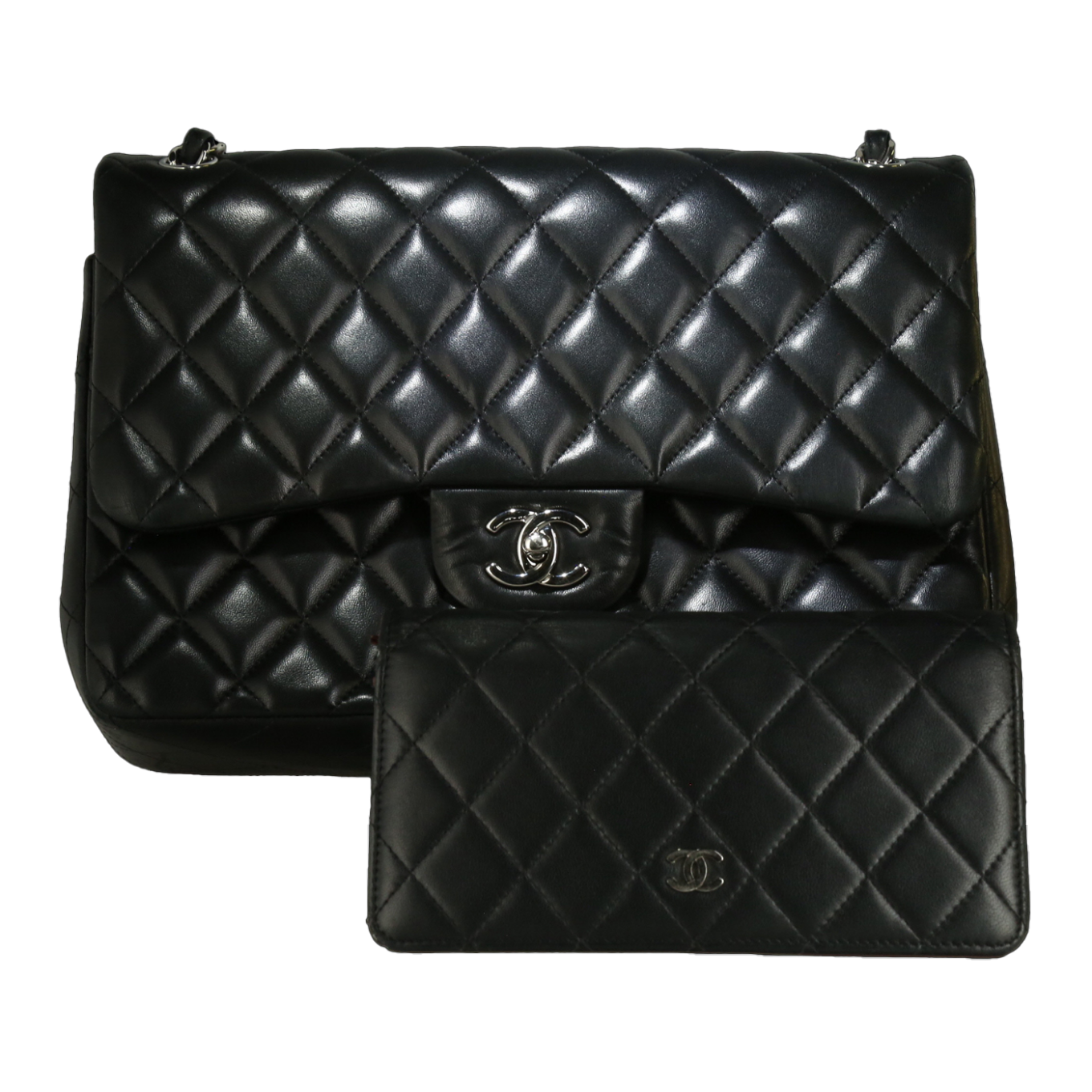 SAC_CHANEL_TIMELESS_CLASSIC_DOUBLE_FLAP_JUMBO_ET_PORTE_MONNAIE image