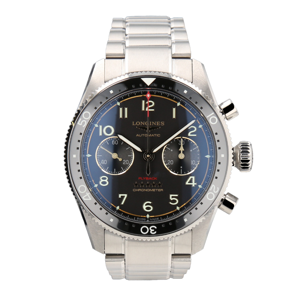 LONGINES_SPIRIT_FLYBACK_TITANIUM image