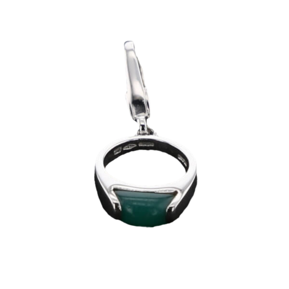 BVLGARI_CHARM_BAGUE_OR_GRIS_CALCÉDOINE image