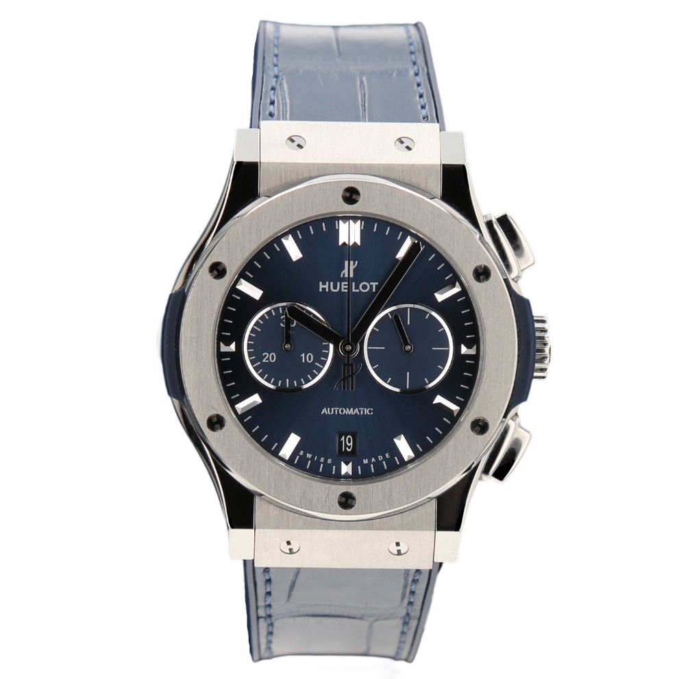 HUBLOT_CLASSIC_FUSION_CHRONOGRAPH_TITANIUM_BLUE image