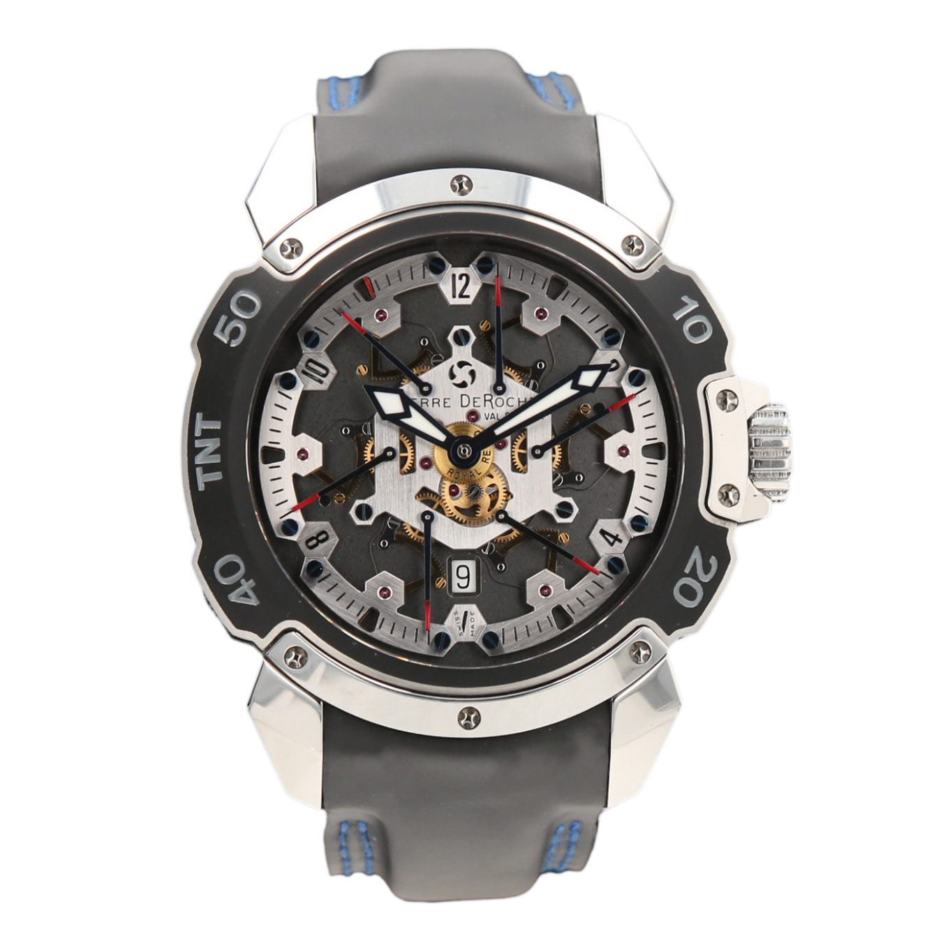 The Swiss Collector - Shop | Pierre DeRoche TNT Royal Retro Titane ...