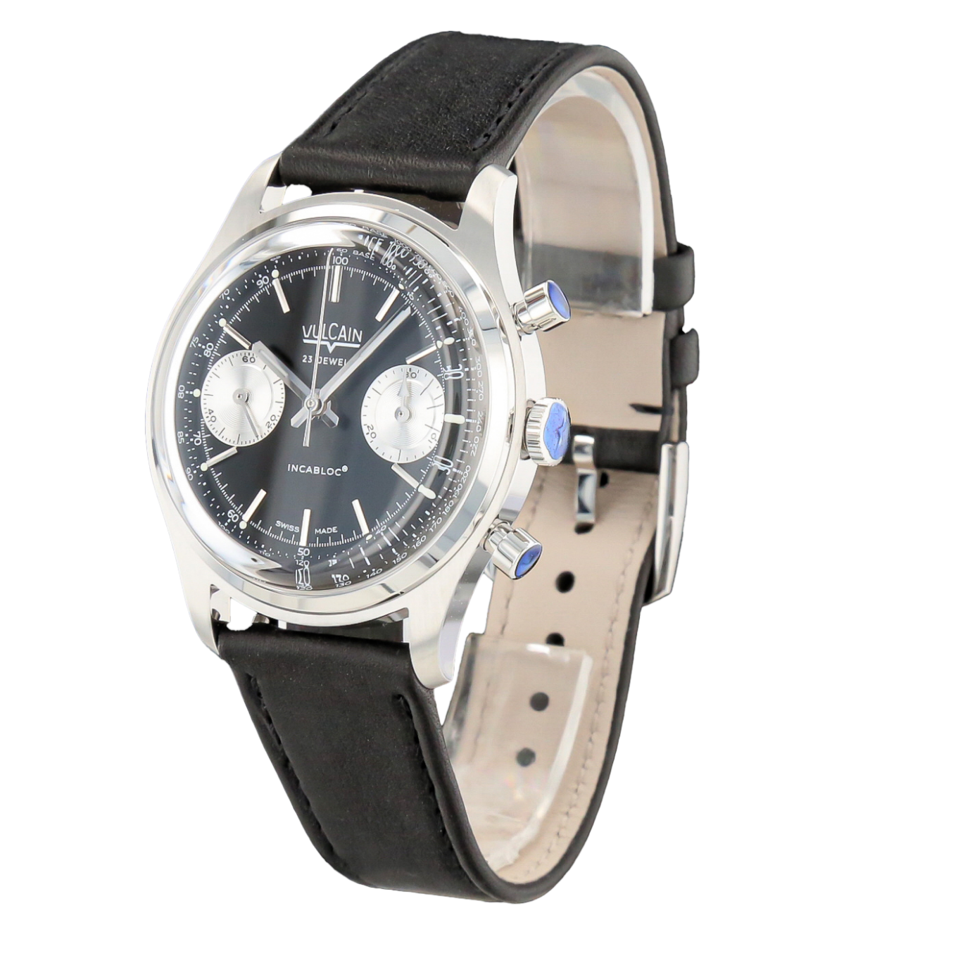VULCAIN_CHRONOGRAPH_1970'S__BLACK_&_SILVER image