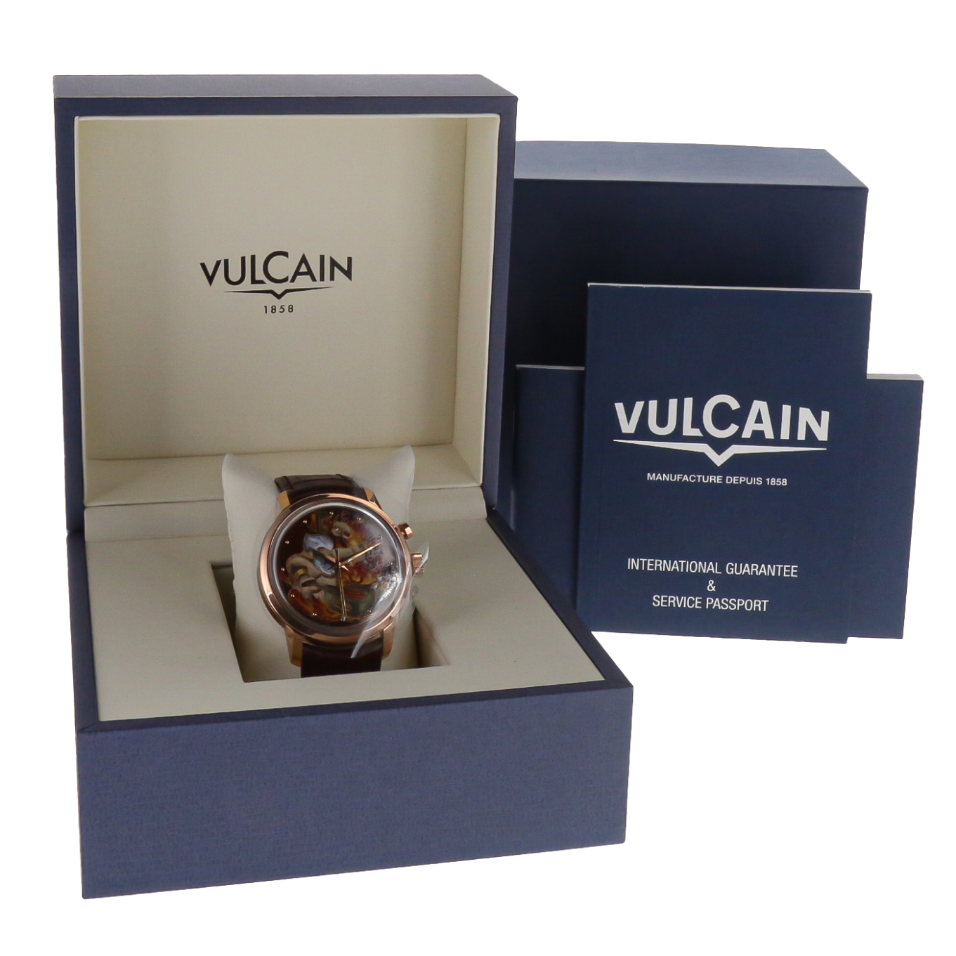 VULCAIN_50S_PRESIDENTS'_CLOISONNE_GRAND_FEU__LE_FORGERON image