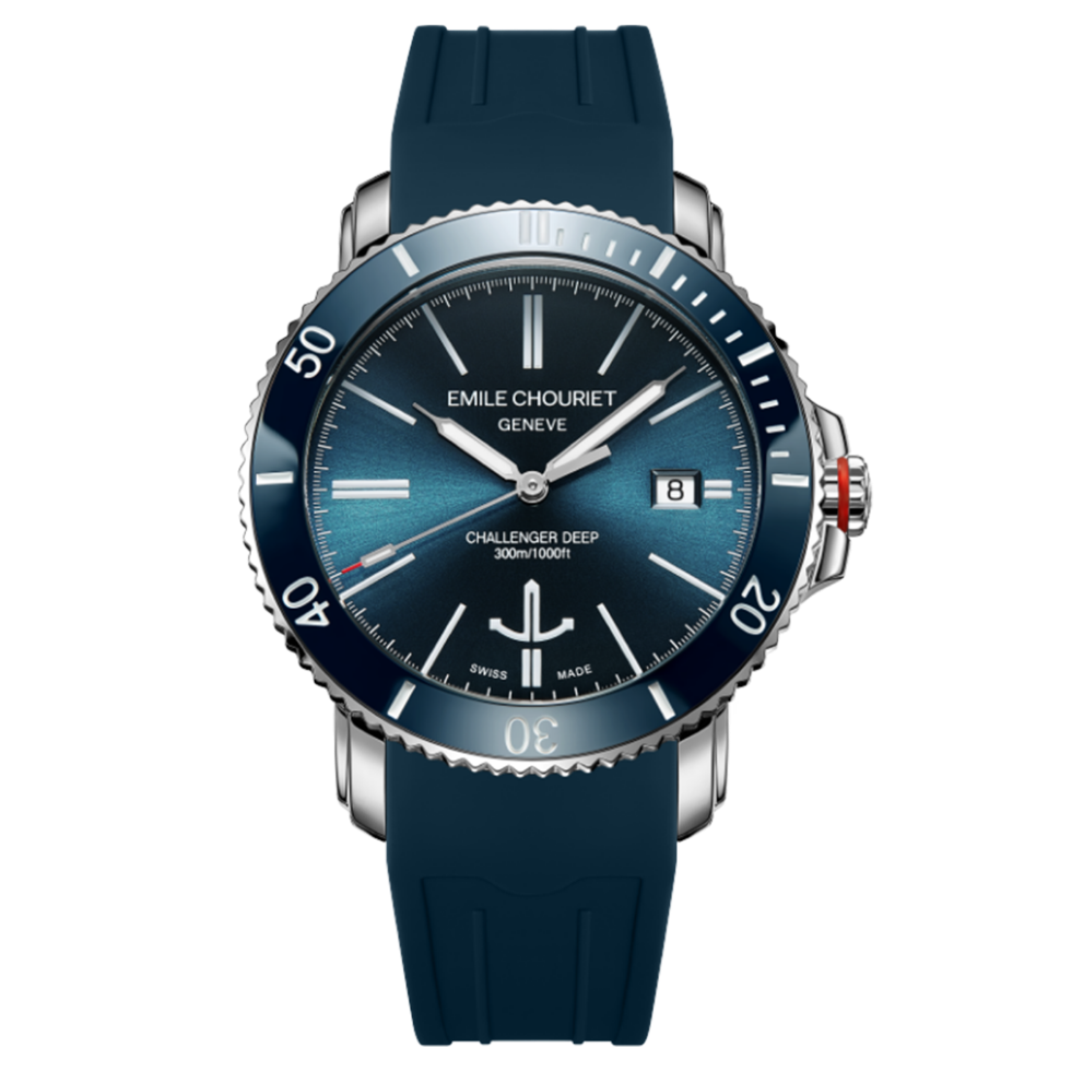 EMILE_CHOURIET_CHALLENGER_DEEP_BLUE__RUBBER_STRAP image