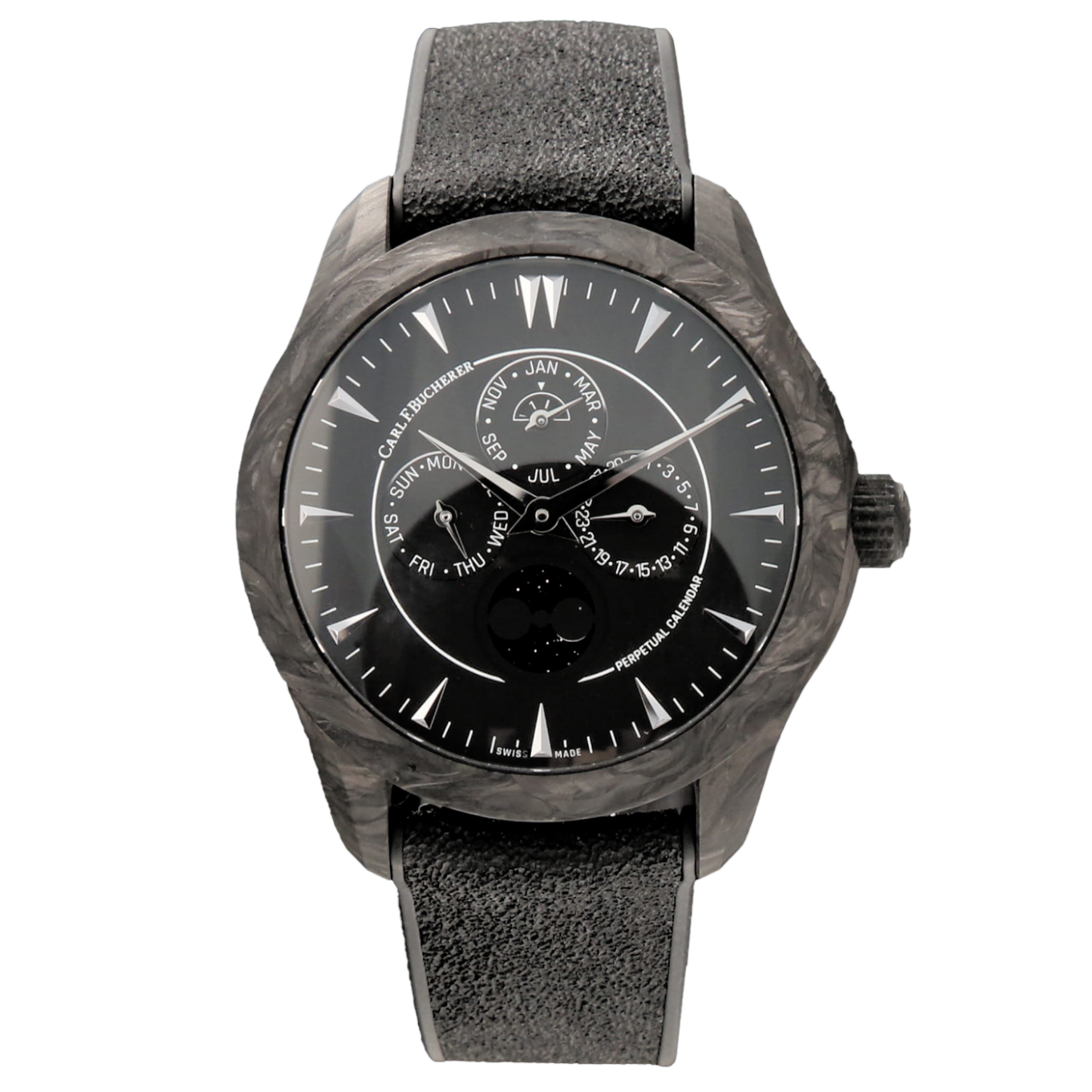 CARL_F._BUCHERER_MANERO_PERIPHERAL_PERPETUAL_CALENDAR_BLACK image