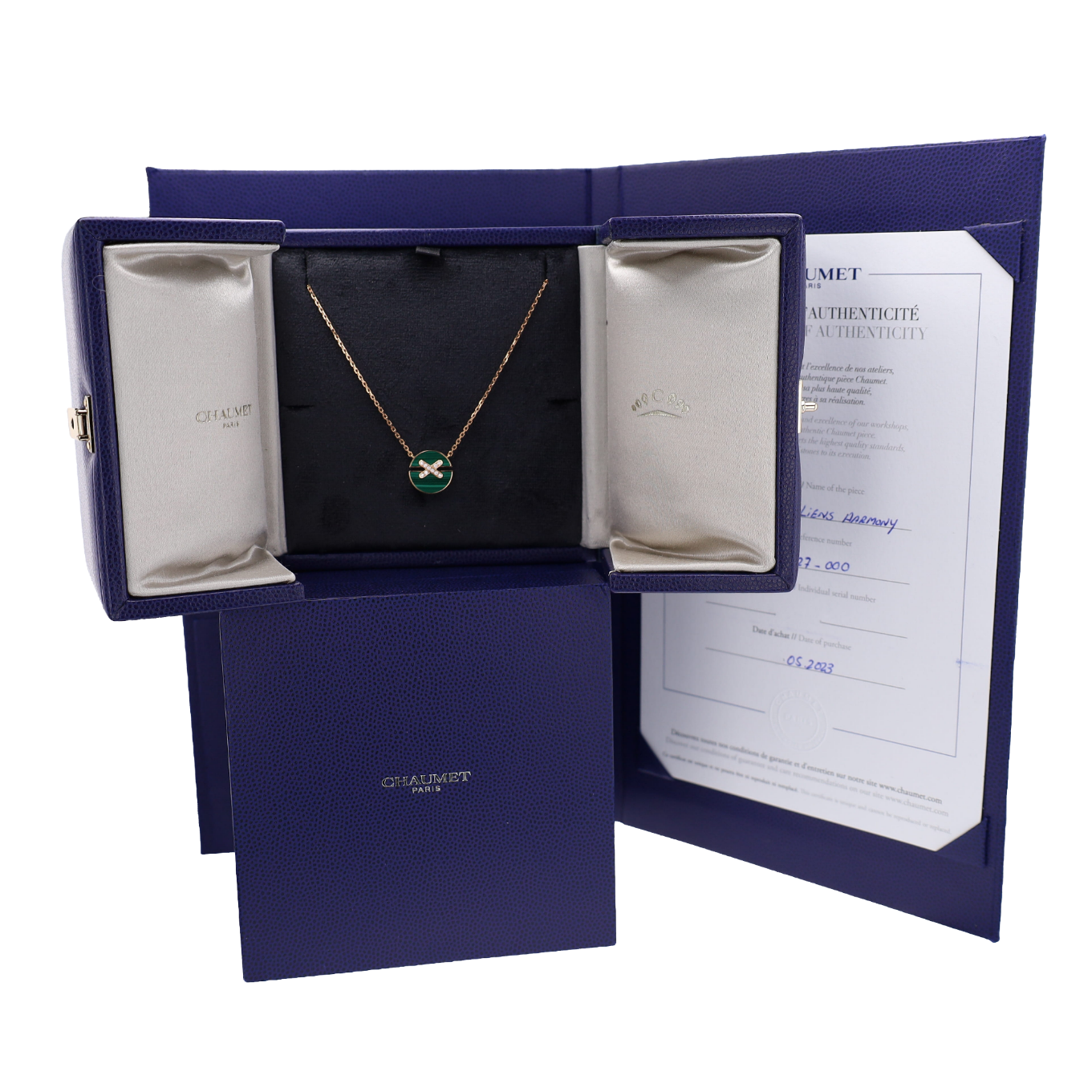 COLLIER_CHAUMET_JEUX_DE_LIENS_HARMONY_MALACHITE_2.95_CT image
