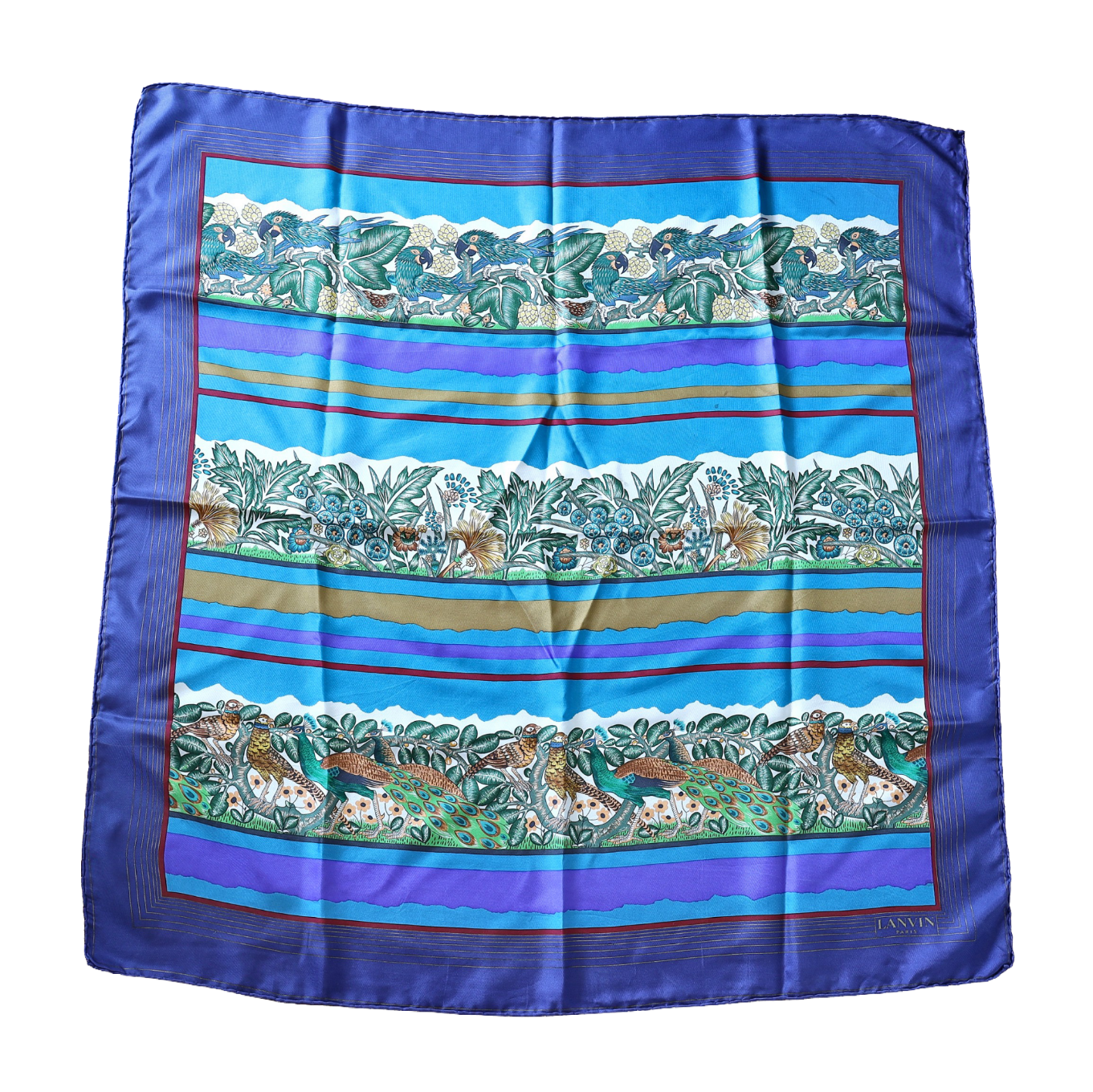 CARRE_LANVIN_OISEAUX_EXOTIQUES image